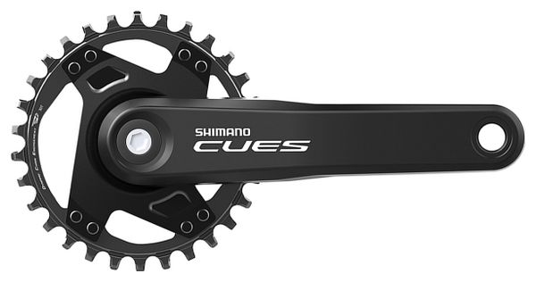 Shimano Cues FC-U4000-1 Crankset 30T 9/10/11S Black