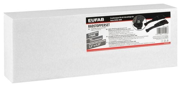 Eufab -  Supports De Roues Extra Larges Crow Jusqu'à 3.25 Pouces