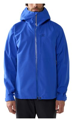 Giacca impermeabile Haglöfs Front Proof II blu da uomo
