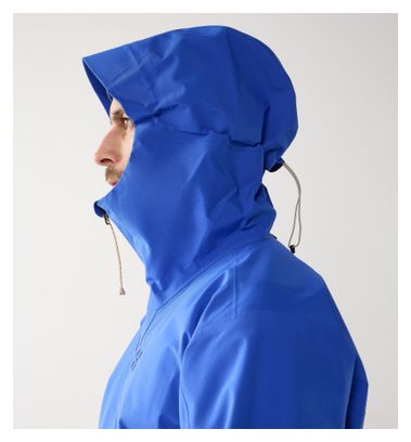 Giacca impermeabile Haglöfs Front Proof II blu da uomo