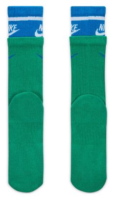 Chaussettes Nike Everyday Plus Cushioned Vert Bleu Unisexe