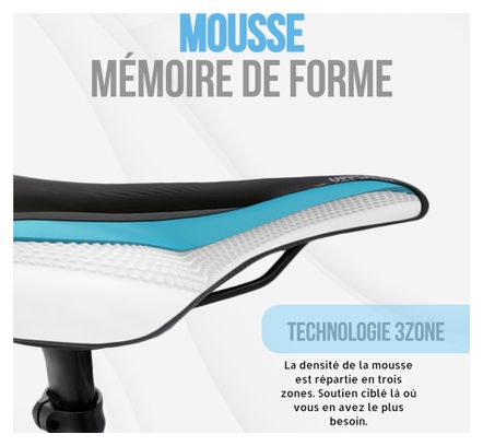 Selle velo FREYA confortable fait mains en ITALIE technologie brevetée 3ZONES