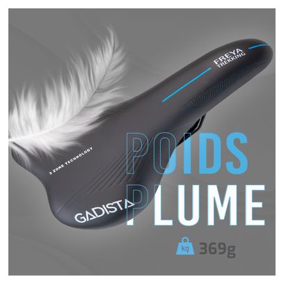 Selle velo FREYA confortable fait mains en ITALIE technologie brevetée 3ZONES