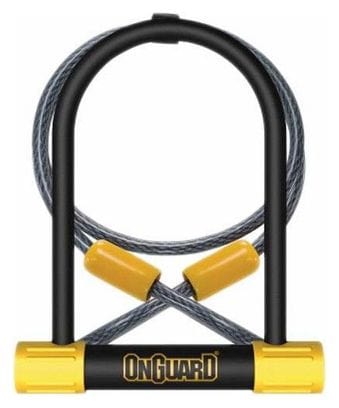 Antivol U Onguard Bulldog DT-115mmx230mmx13mm+120cmx10mm