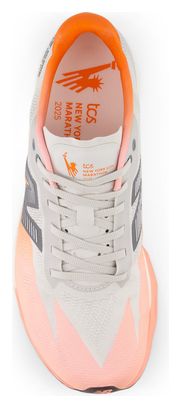 Zapatillas New Balance FuelCell SuperComp Elite v5 NYC Marathon Gris/Rosa Mujer