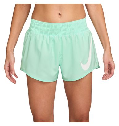 Nike One Swoosh 3in Kort Dames Groen