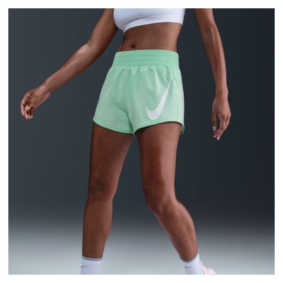 Nike One Swoosh 3in Kort Dames Groen