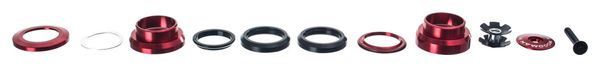WOODMAN Headset AXIS Too SL Externe 1''1 / 8 Red