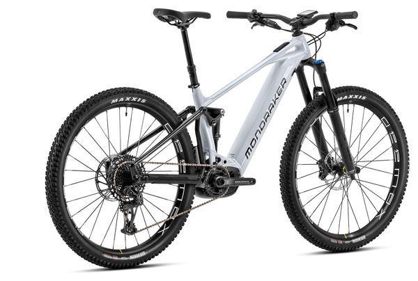 VTT Électrique Tout-Suspendu Mondraker Chaser R Sram GX/SX Eagle 12V 750 Wh 29'' Blanc