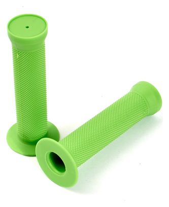 Poignees BMX diamond vert avec bride 130mm KHEbikes