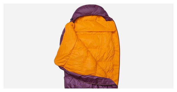 Saco de dormir para mujer Mountain Equipment Classic Eco 300 Morado