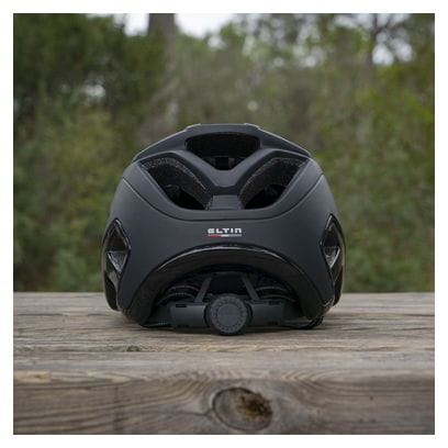 Casque Vélo VTT Hey! Noir Mat et Blanc