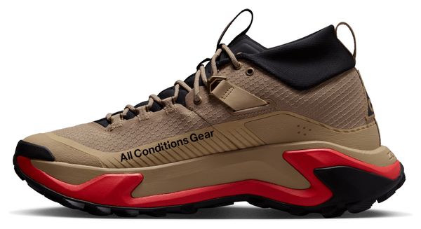 Nike ACG Zegama Hike Men's Hiking Shoes, Brown/Red