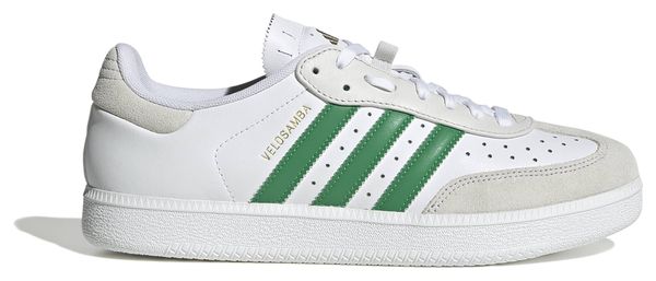 Scarpe da ciclismo adidas Velosamba Leather Bianco/Verde Unisex
