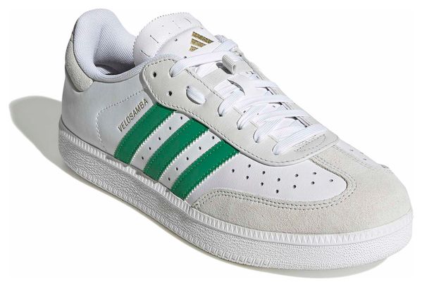 Scarpe da ciclismo adidas Velosamba Leather Bianco/Verde Unisex