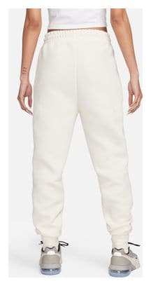 Pantalon Jogging Nike Sportswear Tech Fleece Blanc Femme