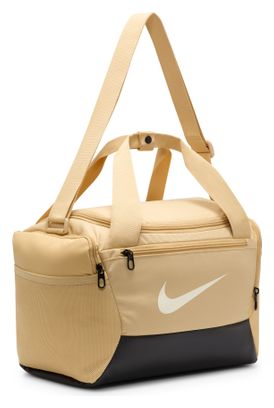 Sac de sport Nike Brasilia 9.5 Extra Small 25 L Beige/Noir