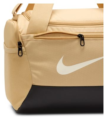 Sac de sport Nike Brasilia 9.5 Extra Small 25 L Beige/Noir