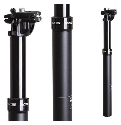 KS Kind Shock ETEN REMOTE External Passage Telescopic Seatpost Black (Without Control)