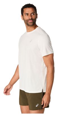 Maglia Asics Core Run a maniche corte bianca da uomo