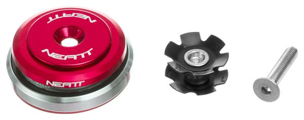 NEATT Tapered Headset 1 1/8 - 1/5 - Red