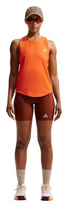 Canotta Nike ACG Trailwind arancione da donna