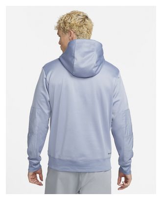 Nike Sportswear Dri-FIT Fleece Hoodie Blue