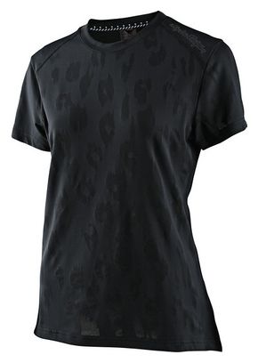 Troy Lee Designs Lilium Jacquard Damen Kurzarmtrikot Schwarz