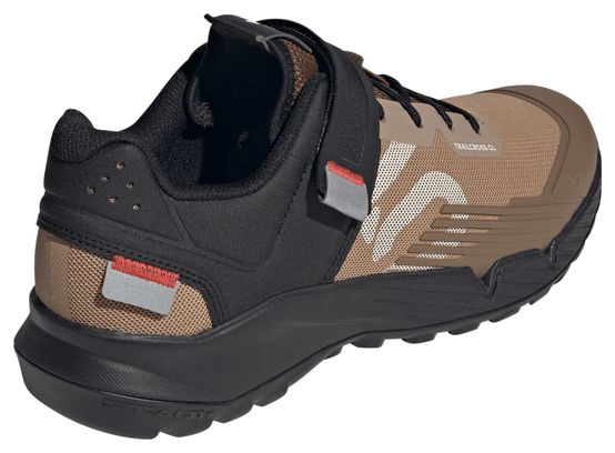Zapatillas de MTB adidas Five Ten 5.10 Trailcross Clip-In Marrón/Negro Hombre