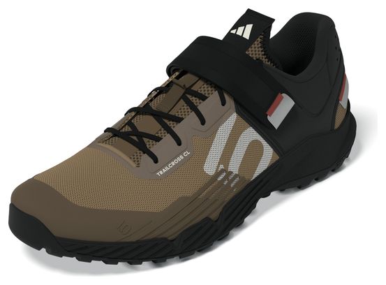 Zapatillas de MTB adidas Five Ten 5.10 Trailcross Clip-In Marrón/Negro Hombre