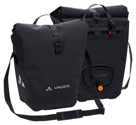 Paar Vaude Aqua Back Deluxe 48L zwarte fietstassen