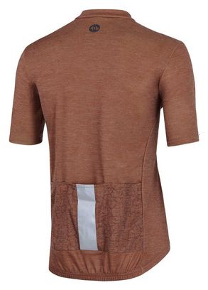 MB Wear Naturaleza Azul Grava Jersey de manga corta Brown Land