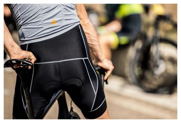 Short de cyclisme Bret. Lugo Hightech 2.0 Noir