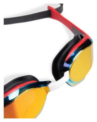 Arena Cobra Edge Swipe Mirror Gold/Red Swimming Goggles