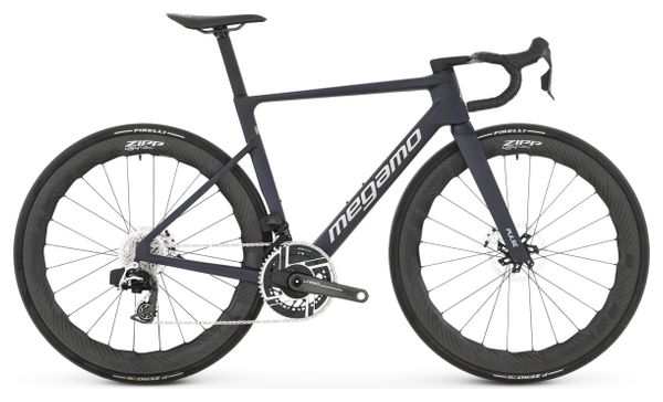 Bicicletta da strada Megamo Pulse 00 SLR Sram Red AXS 12V 700 mm Nero 2026