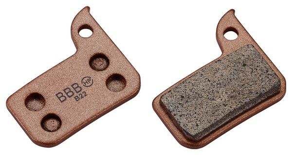 Pair of BBB DiscStop HP Sintered Sram Red/Force/Rival/Apex/Level brake pads