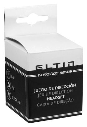 Jeu de direction intégré Eltin - IS 1 1/8  Aluminium Noir