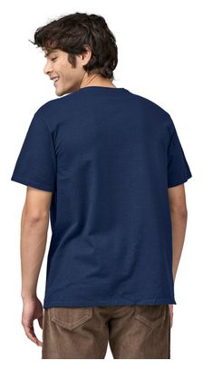 Patagonia Fitz Roy Icon Responsibili-Tee Unisex T-Shirt Blau