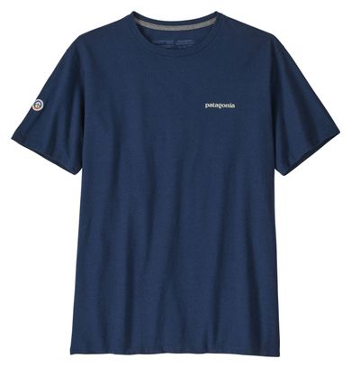 Patagonia Fitz Roy Icon Responsibili-Tee Unisex T-Shirt Blau