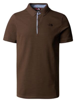 The North Face Premium Piquet Brown polo shirt