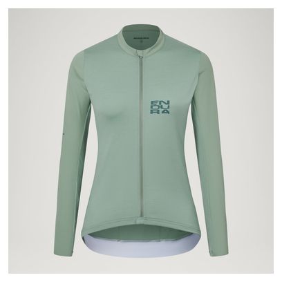 Maillot Manches Longues Endura Alltrack Ride Vert Femme