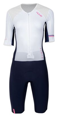 Huub Anemoi 3 SUB22 Triathlon-Anzug, Weiß/Blau, Damen