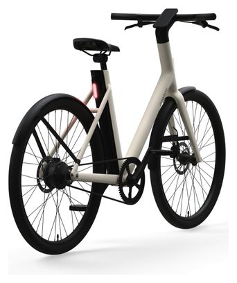 Vélo de Ville Electrique Cowboy Cruiser ST Courroie Mono Vitesse 360 Wh 27.5'' Beige