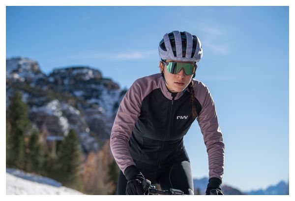 Northwave Reload Langarmjacke für Damen, Rosa/Schwarz