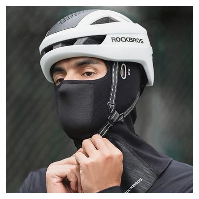 Cagoule chaude en polaire pour cyclisme en plein air