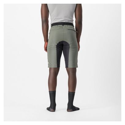 Castelli Baggy Unlimited Short Grijs / Groen