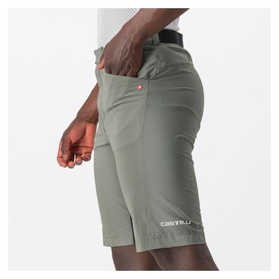 Castelli Baggy Unlimited Short Grijs / Groen