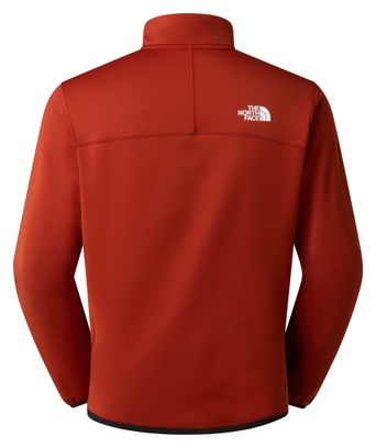 Chaqueta polar The North Face Crest roja para hombre