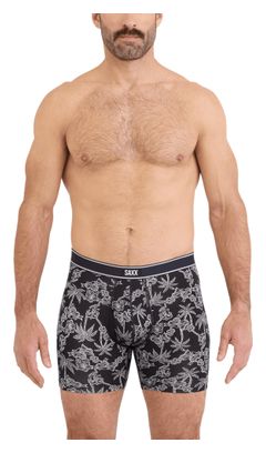 Boxershort Saxx Daytripper Comfort Stretch Brief Zwart/Grijs Heren