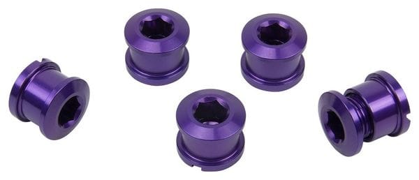 Vis Cheminée Insight 8.5x4mm Aluminium Violet (x5 Unités)